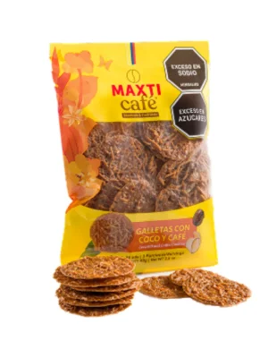 galleta coco y cafÉ 80g