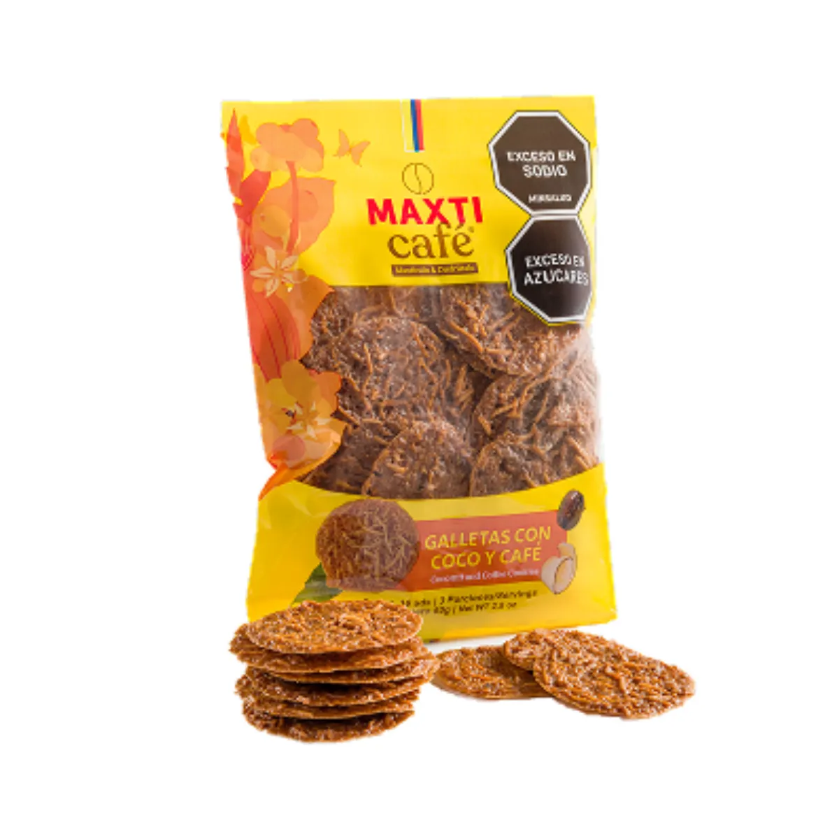 galleta coco y cafÉ 80g