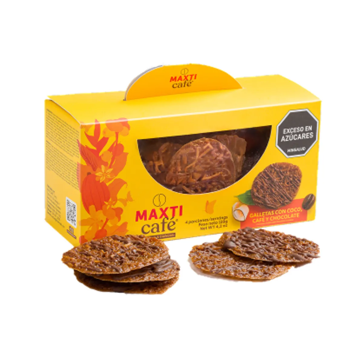 galleta con coco, cafÉ y chocolate 120g