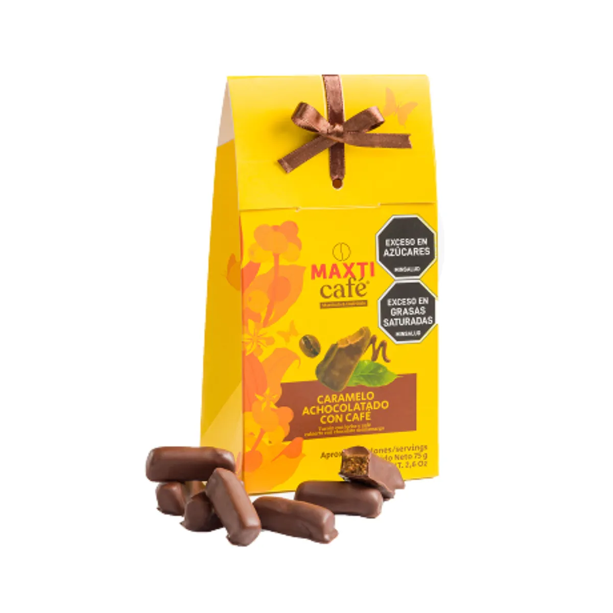caramelo achocolatado con cafÉ 75g