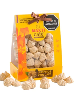 suspiros con cafÉ 30g
