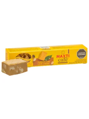 turrÓn cafÉ y manÍ 3 und 72g