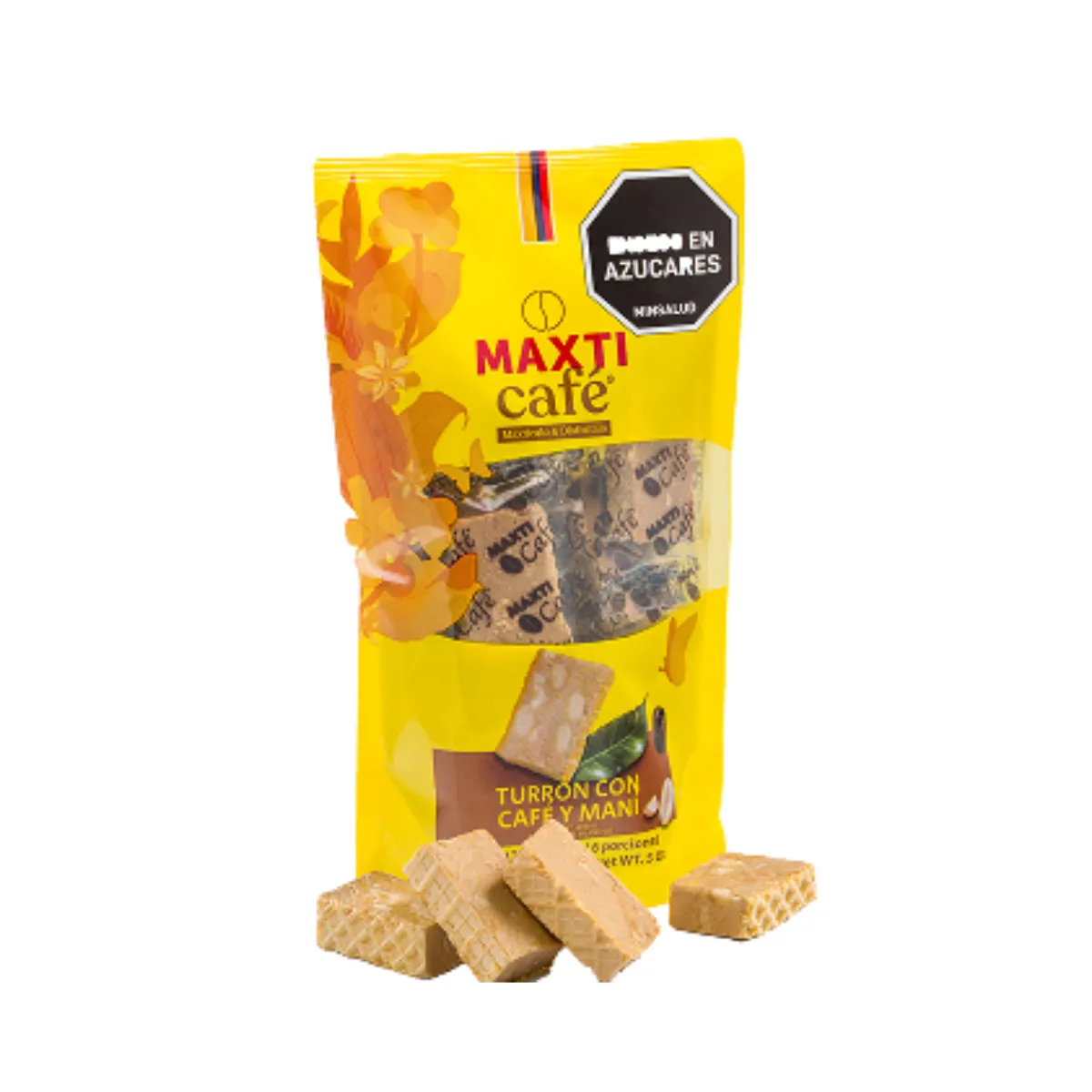 turrÓn cafÉ y manÍ 288g