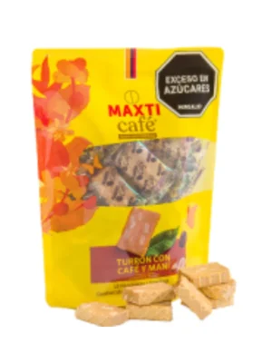 turrÓn cafÉ y manÍ 144g