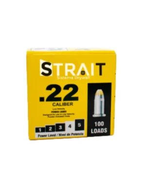 Carga Strait Amarilla Cal.22